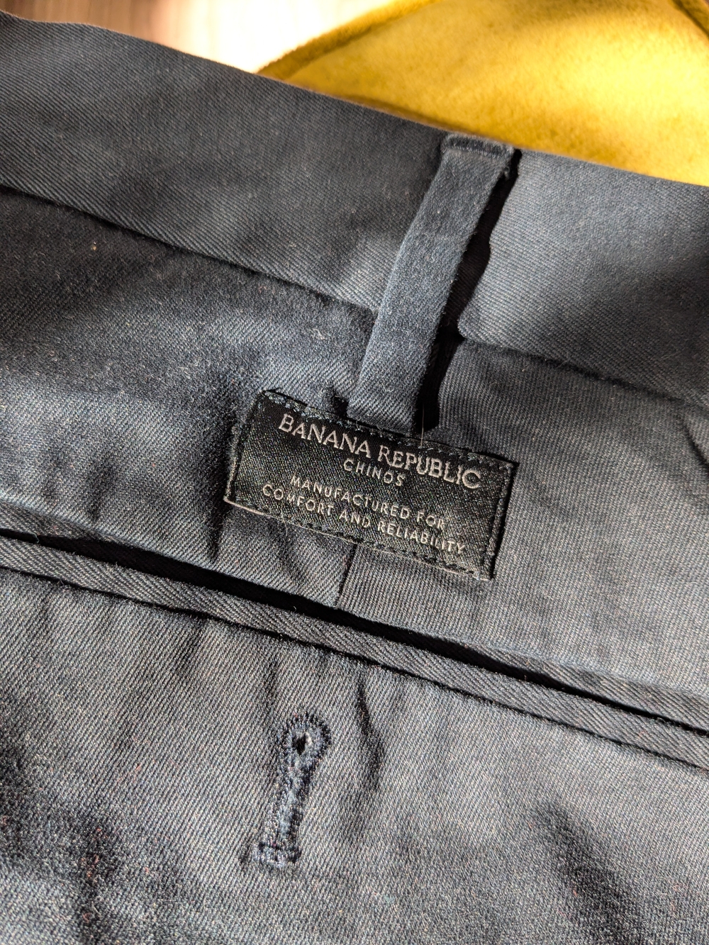 Banana Republic Black Chino Pants